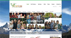 Desktop Screenshot of americas.co.uk